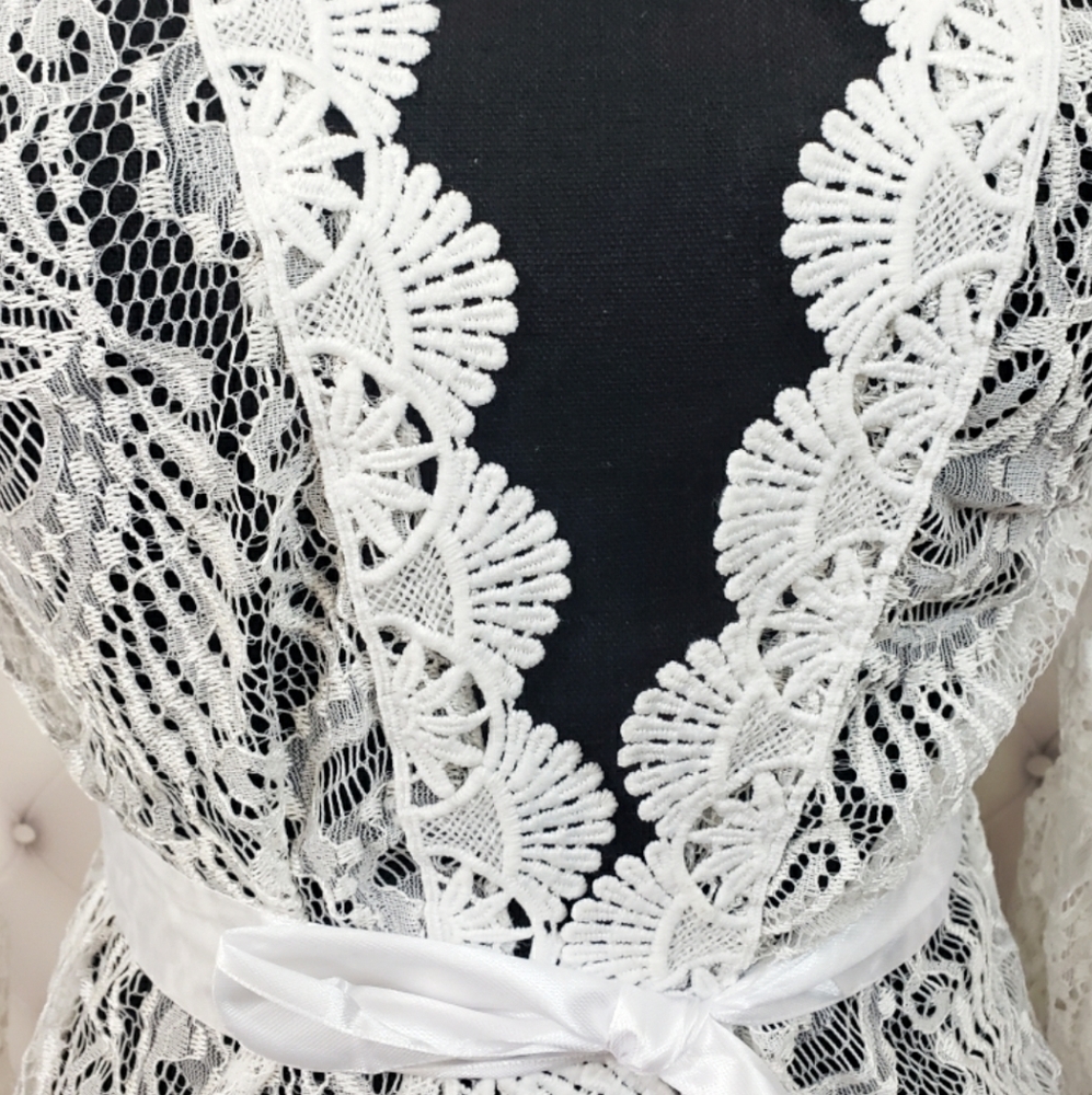 Sexy Lace Beach Coverup - Picture 6 of 8